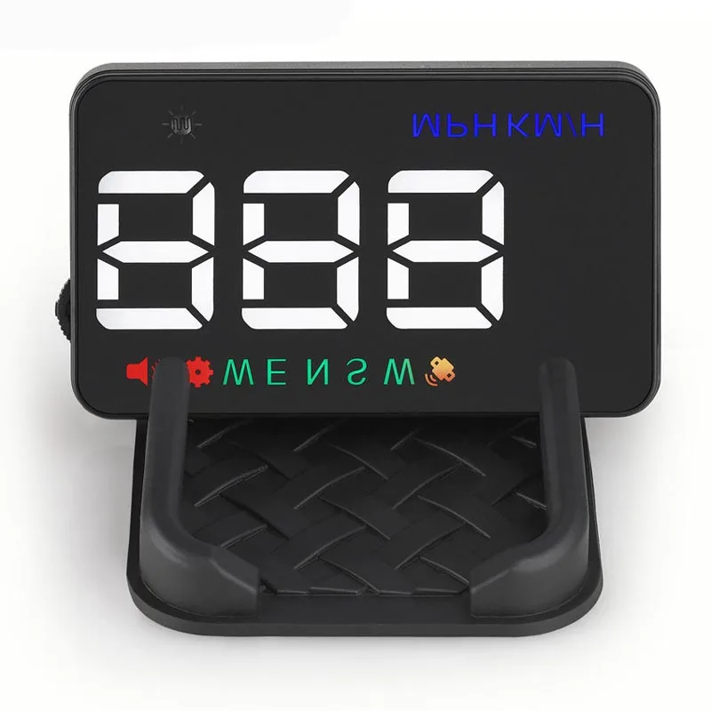 A5 HUD 3 5 дюймовый автомобильный дисплей на лобовое стекло проектор Спидометр