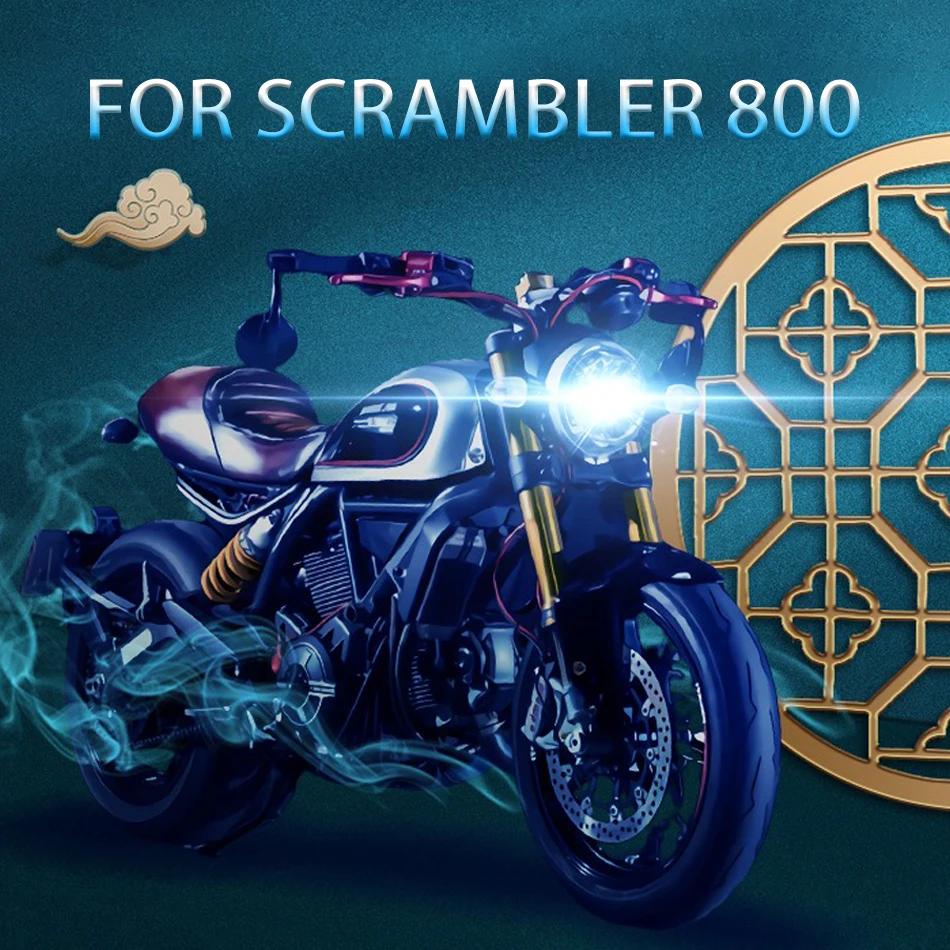 Светодиодные лампы для фар Ducati Scrambler 800 мотоцикла H4 HS1 аксессуары модификации
