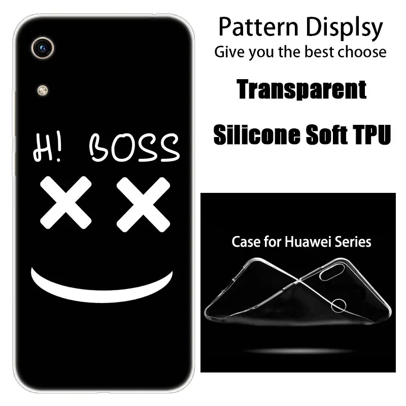 005 Роскошный силиконовый чехол DJ marshmallow для huawei Honor 9X 8A 7A 20 Pro 7X8X7 S 8S 8 9 10 Lite View 20 20i 10i Play Fashion Cover - Цвет: 005