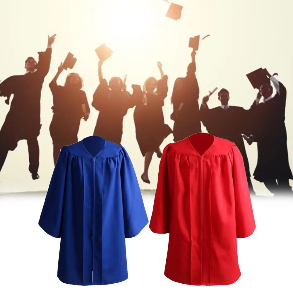 

Adult Bachelor Robes+Hat Set University Graduation Gown Student High School Uniforms Class Team Wear Academic Dress