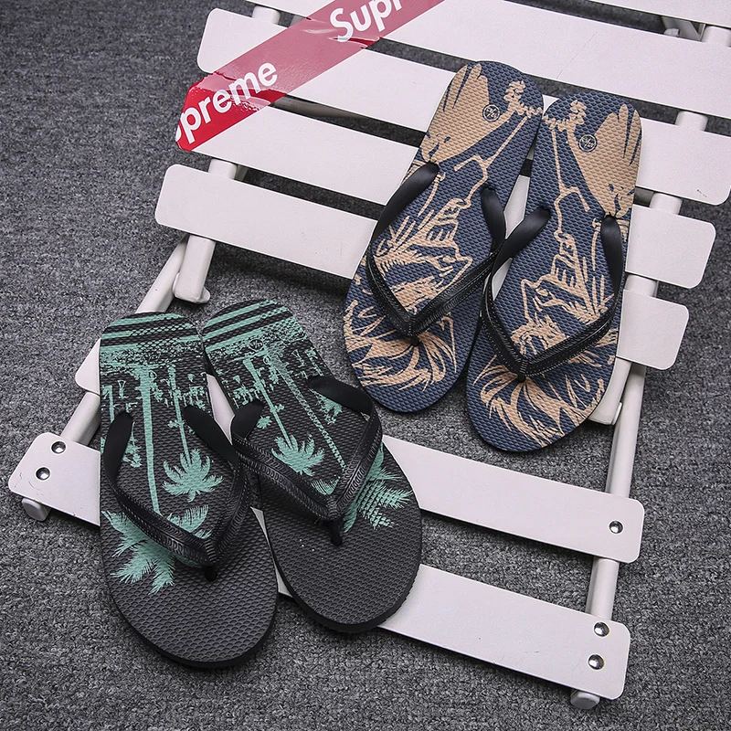 Шлепанцы женские однотонные с цветами пляжные сандалии пляжная обувь для отдыха