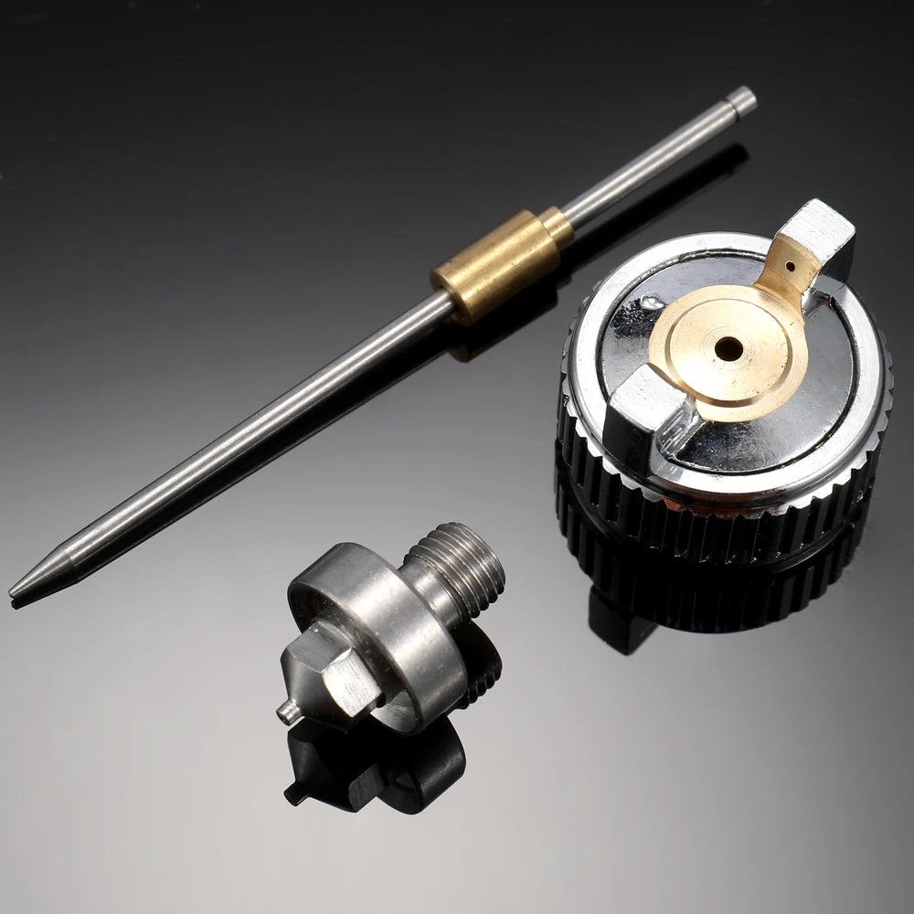 Meterk 3 шт. Нержавеющая сталь Набор насадок для H 2000 HVLP распылитель воздуха из