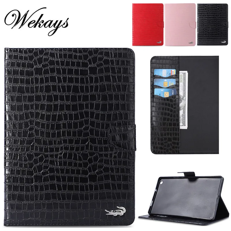 Wekays M3 Lite 8 0 крышка бизнес из крокодиловой кожи чехол для huawei Mediapad дюймов CPN L09 W09 AL00