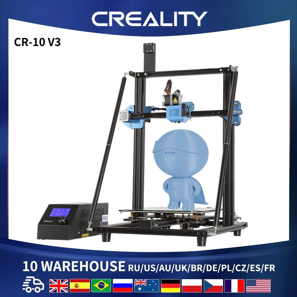 Оригинальный CREALITY CR 10 V3 3D принтер E3D Titan Запчасти для экструдера с прямым приводом