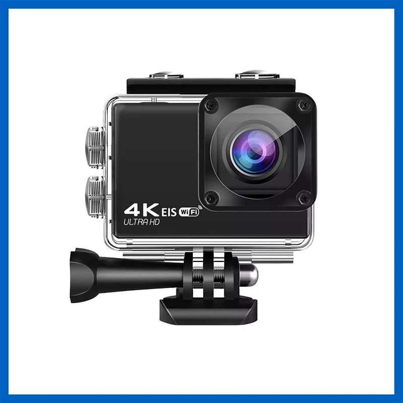 

Original AT-Q37CR Action Camera EIS Ultra HD 4K / 60fps WiFi 2.0" 170D Underwater Waterproof Cam Helmet Vedio Go Sport Pro Came