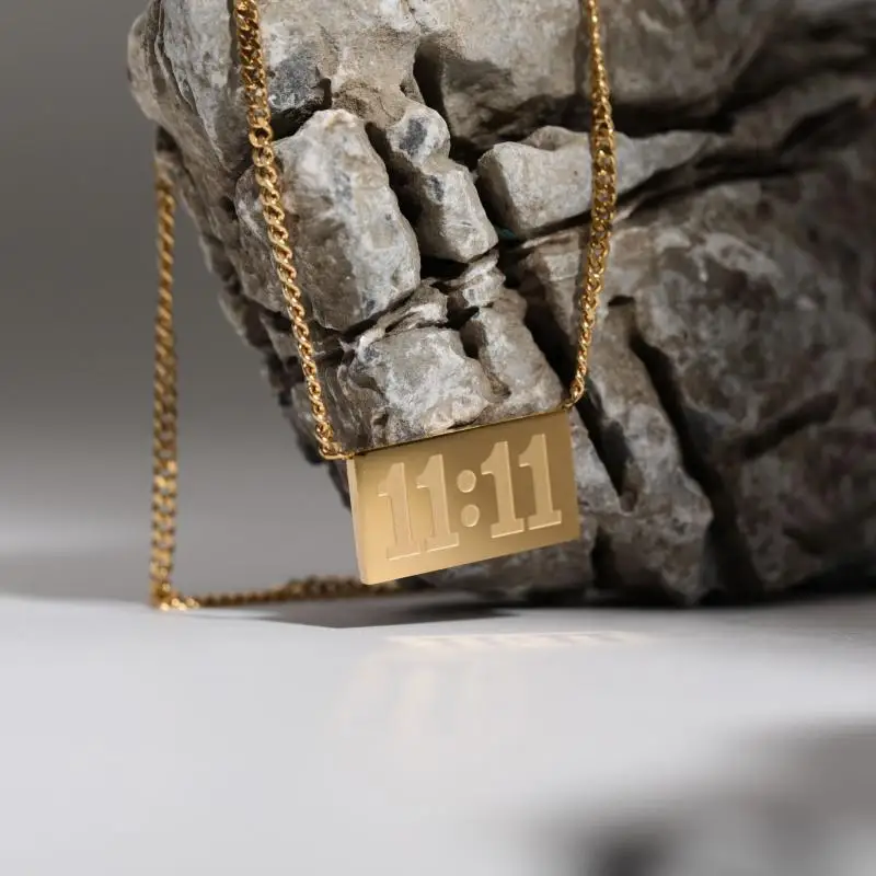 Женское ожерелье с подвеской из нержавеющей стали |