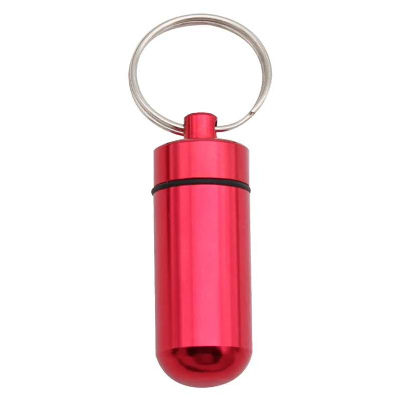 

Waterproof Aluminum Medicine Box Box Medicine Bottle Storage Medicine Rack Container Key Medicine Box Health Care Sub-bottle