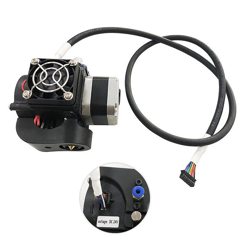 24 В полностью металлический комплект для экструзии 0 4 мм сопло 1 75 нить с