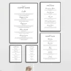 Настенные постеры с изображением кофе-гида, виски, вина и принтов, паста, сыра, живопись на холсте, настенные картины для кухни, комнаты, искусство, Настенный декор