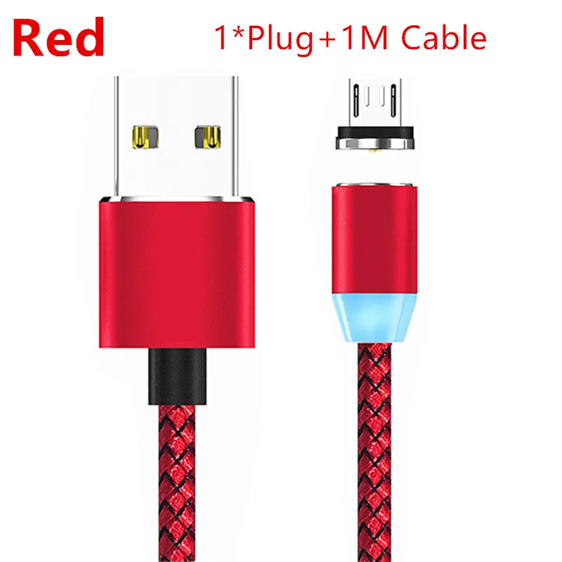 Magnetic USB Cable Magnet Plug Type C Micro IOS for Oppo F9 Huawei P10 Lite Honor 8x Samsung A70 A50 S9 S10 Tipo | Мобильные
