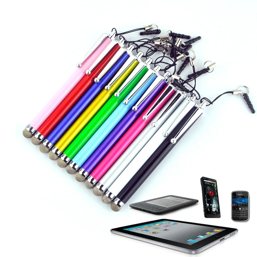 1000pcs/lot Universal Drawing Tablet Pens Capacitive Touch Screen Stylus for IPad Air Mini Samsung iphone Tablet PC Smart Phone
