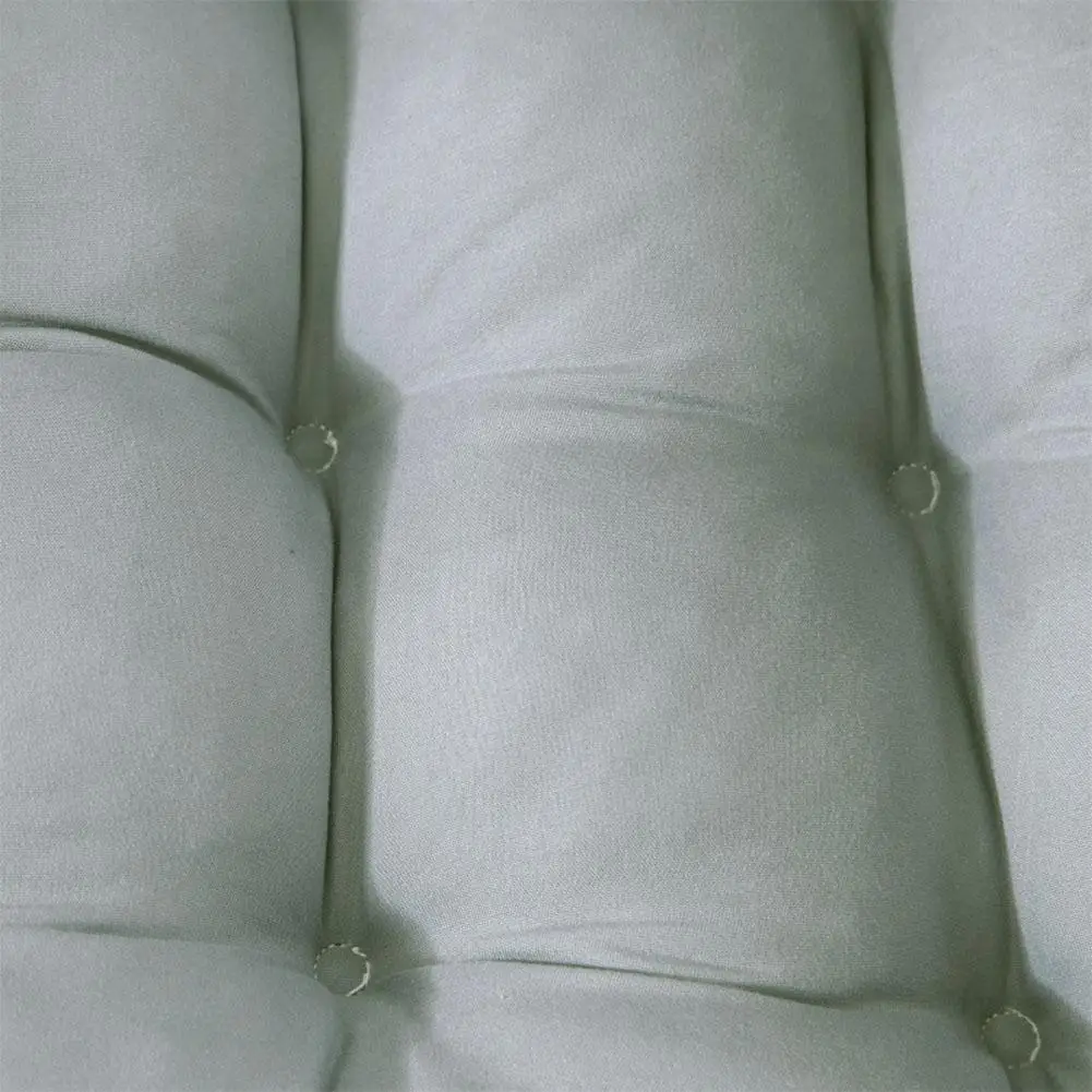 Высококачественный складной однотонный мягкий уплотненный стул длинная подушка