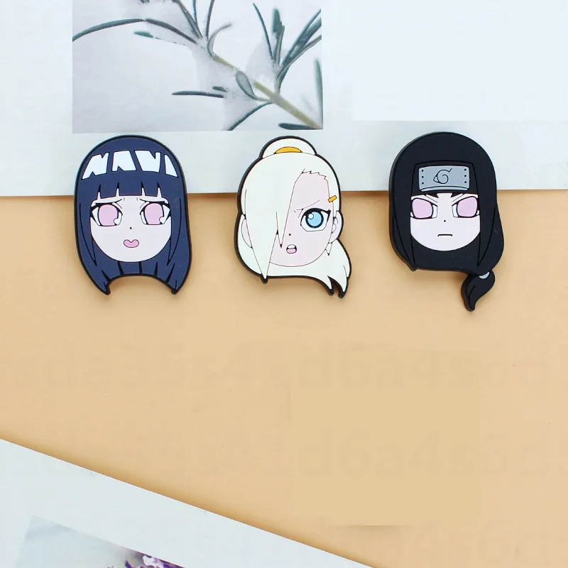 Crocs Подвески Narutos Anime Мультяшные искусственные украшения искусственная кожа из