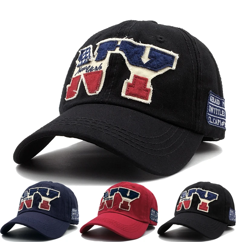 

Men's Baseball Cap Retro Letter Cap Patchwork Personality Cap Outdoor Sports Sunscreen Cap
