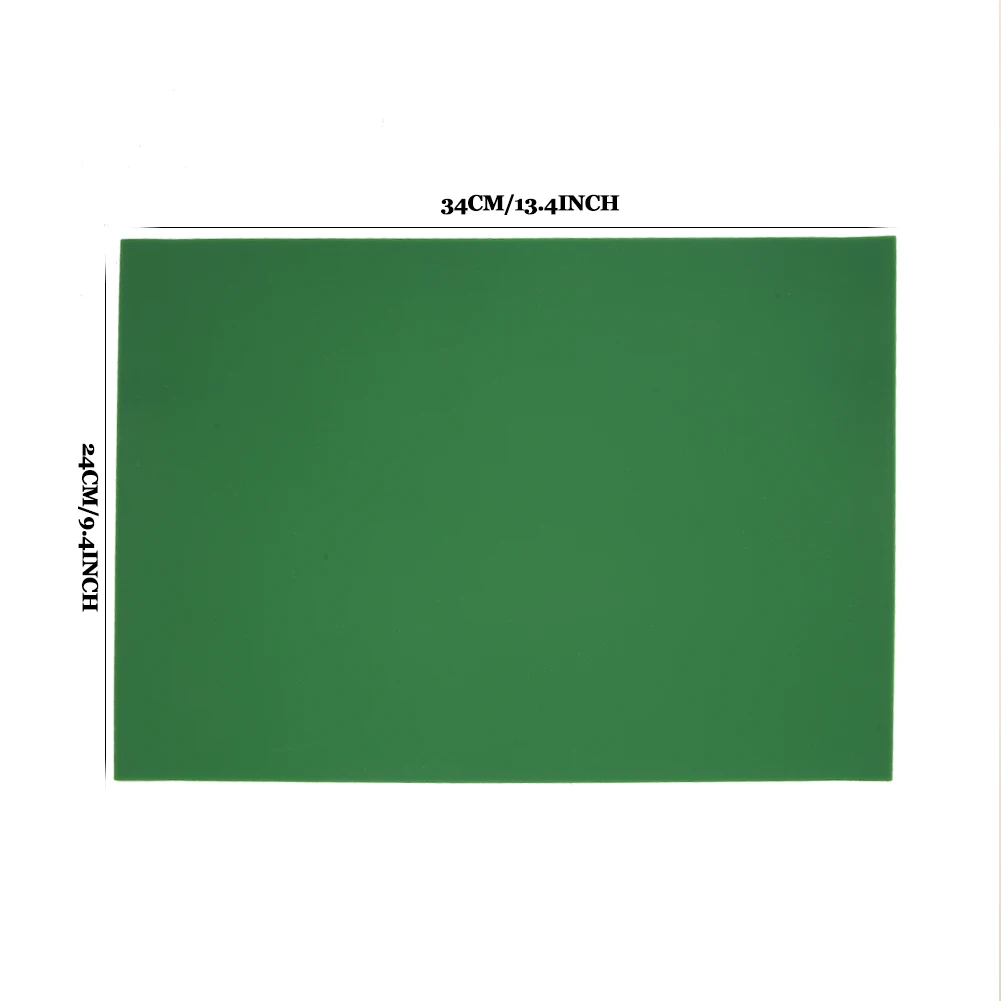 34x24cm Watch Repair Work Pad Watchmaker Welding Soldering Station Heat Resistant Mat Non Slip Insulation Green Glue | Наручные часы