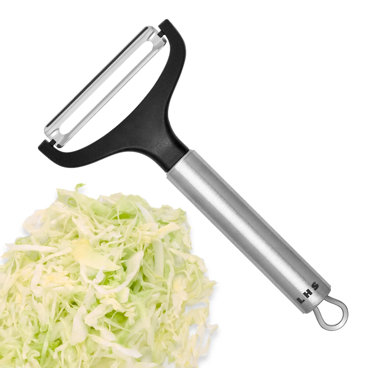

Cabbage Peeler Wide Mouth Vegetable Peeler Stainless Steel Fruit Shredder Slicer with Sharp Blade Kitchen Accessories Gadget