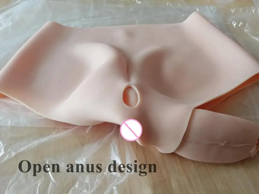 Реалистичные силиконовые вагинальные трусики увеличитель бедер 70 см