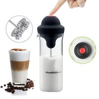 450ml15oz electric milk frother handheld battery operated milk bubbler whisk mixer stirrer jug cup coffee foam maker egg beater