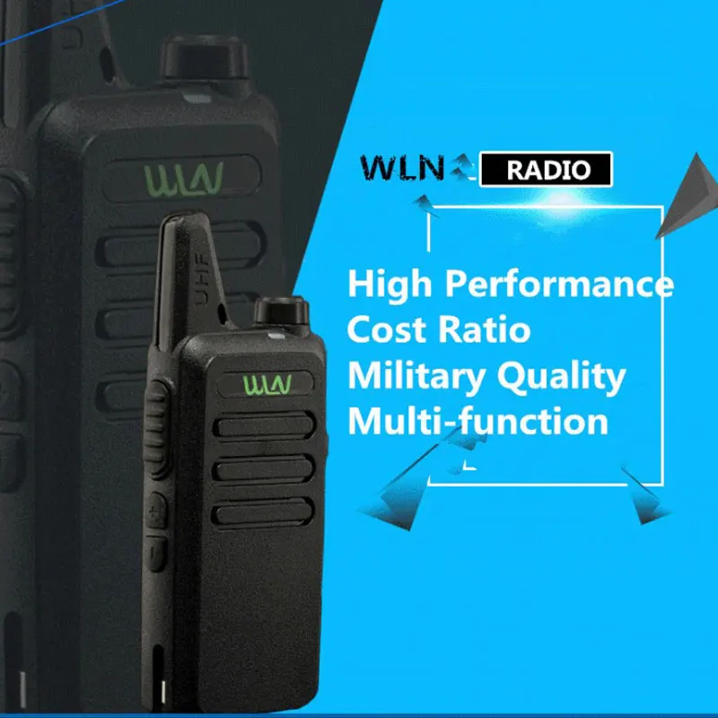 WLN KD-C1 мини иди и болтай Walkie Talkie UHF приемно-передающая радиоустановка 5 Вт мини Портативный 2 Way Радио УВЧ 400-470Mh радио иди и болтай Walkie Talkie