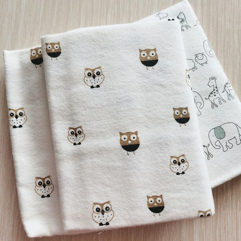 

Receiving Baby Blankets Newborn Cotton Flannel Diapers 1pcs 75X75cm