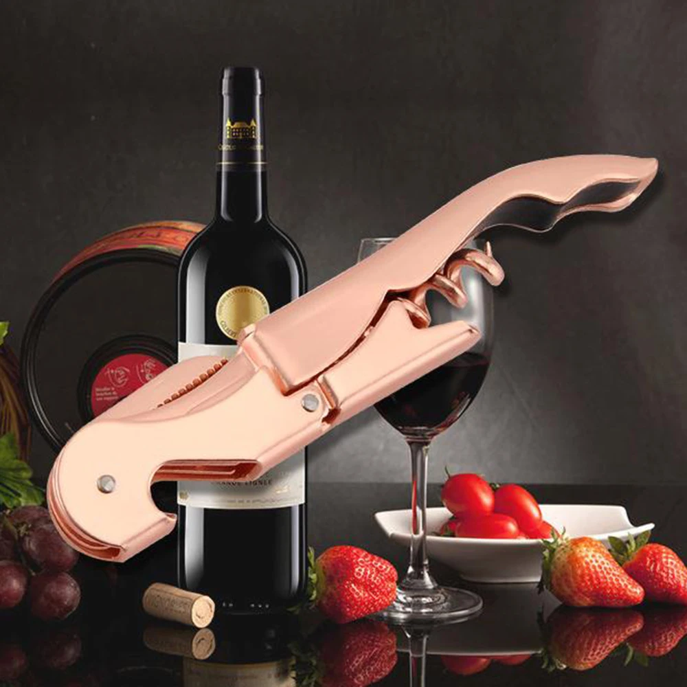 Portable Multifunction Wine Beer Bottle Openers Stainless Steel Hippocampus Shaped Spiral Opener Party Bar | Дом и сад