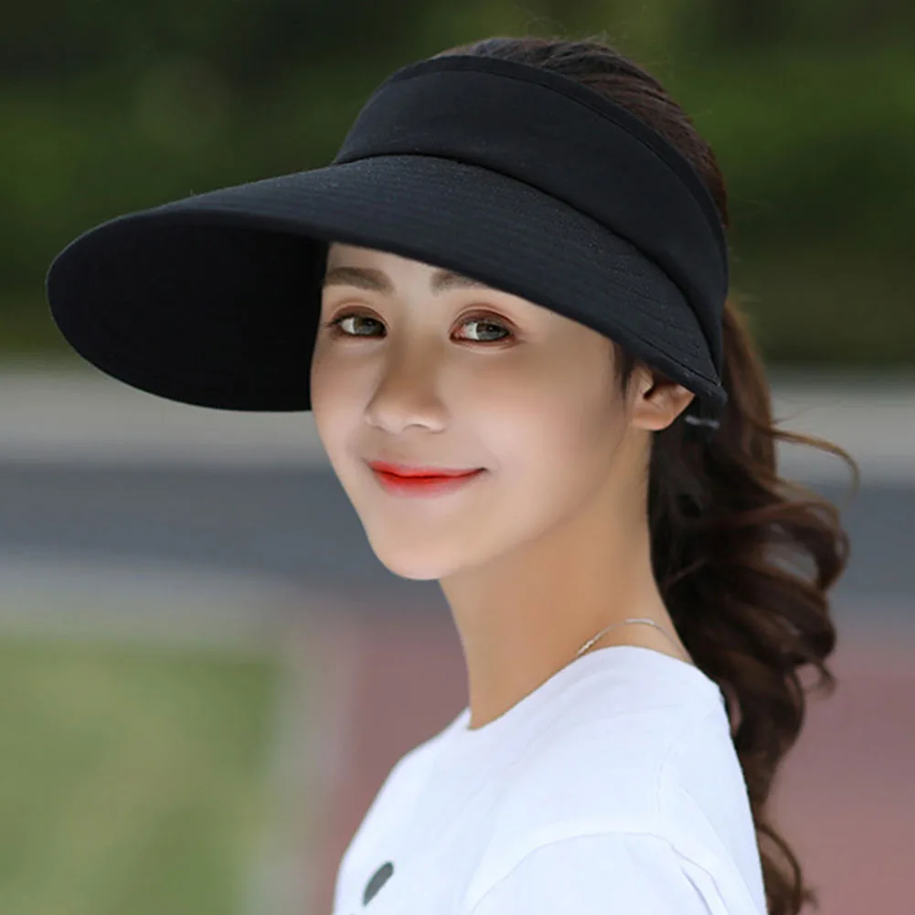 Женская Солнцезащитная шляпа легкая Полиэстеровая легко переносится на