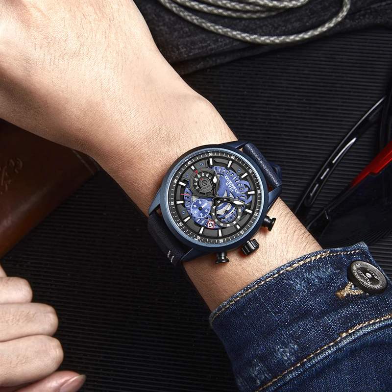 EYKI креативные кварцевые наручные часы с большим циферблатом автоматические