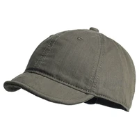 vintage short brim cotton baseball cap men women dad hat adjustable trucker style low profile caps
