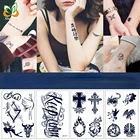 Временная водостойкая тату-наклейка на руку, 2 недели