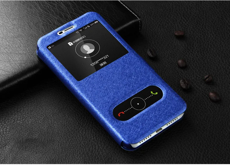 Для Fundas huawei G Play mini чехол Quick с окошком для обзора, на застежке, чехол для huawei Honor 4C чехол CHM-U01 CHC-U01 из искусственной кожи чехол-накладка