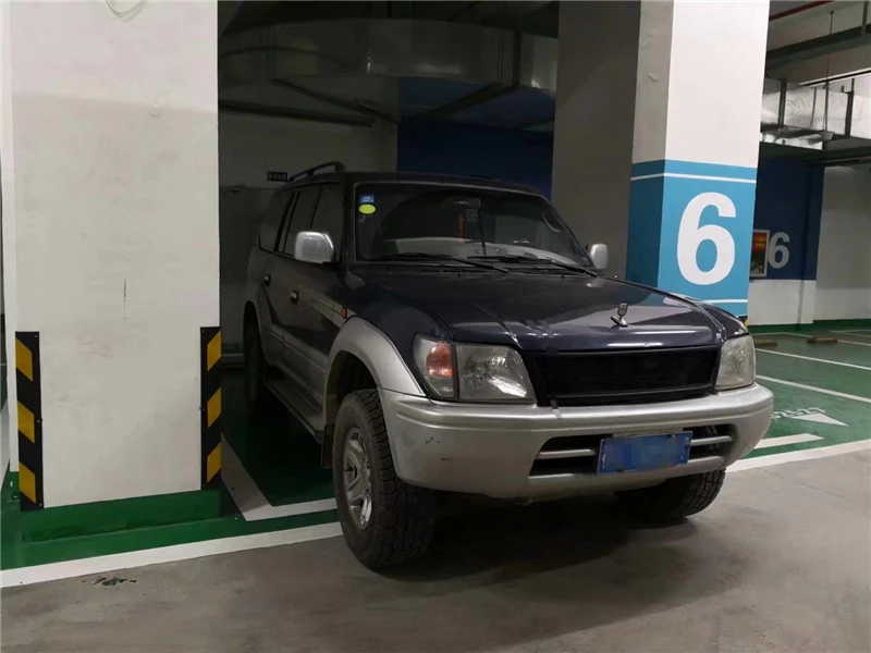 Используется для toyota land cruiser prado Racing Grills 1996-2002 год углеродного волокна LC90 LC95 3400 2700 решетка крышка аксессуары