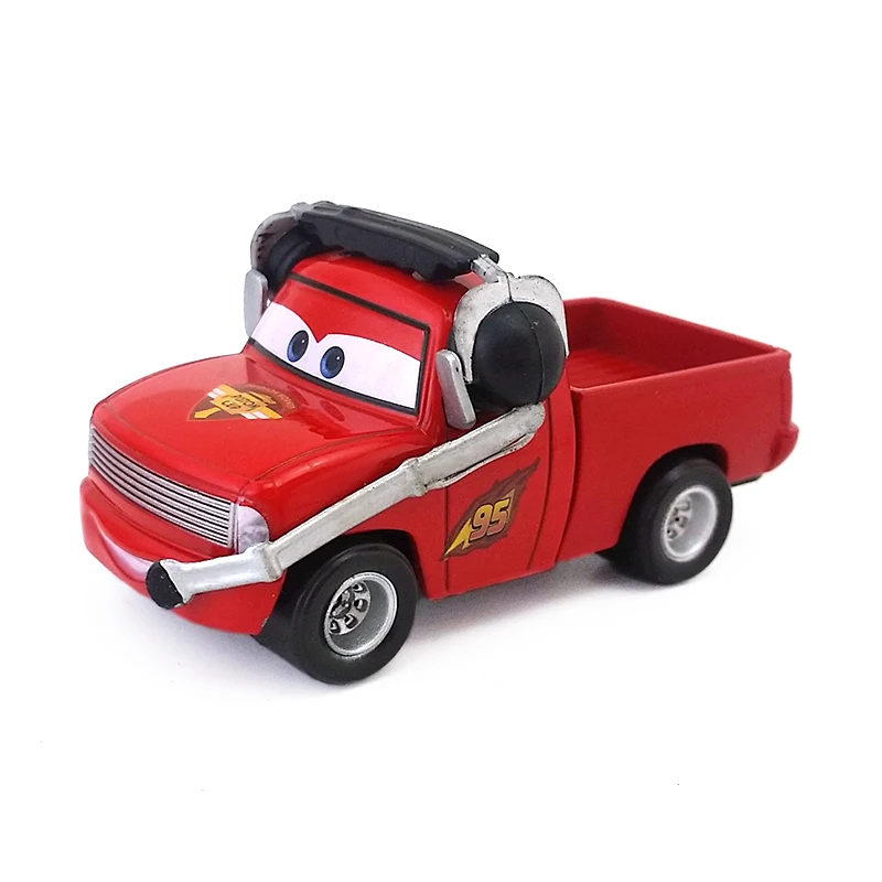 Disney Pixar тачки шефа № 95 McQueen Commander 1:55 литая под давлением металлическая модель игрушечной машины свободный подарок для мальчиков