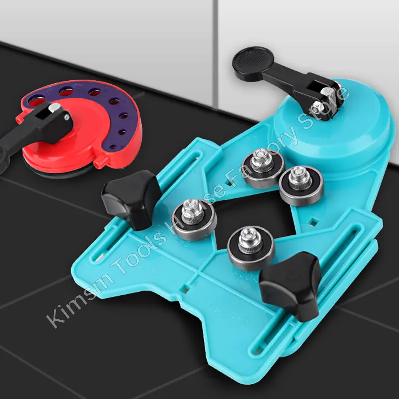 

Флюоресцентный локатор открытия отверстия для стекла, Диапазон зажима 4-83 мм с мощной присоской, инженерная Пластиковая направляющая полож...