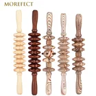 Деревянная домашняя спа роликовая палочка для мышц, целлюлитная глубокая тканевая ТРИГГЕРНАЯ палочка для фитнеса, тренировок, самомассажная палочка