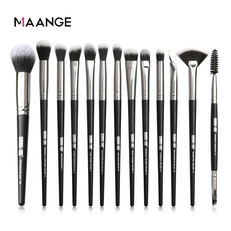 

13pcs/Set Makeup Brush Set Eyeshadow Blending Foundation Powder Eyebrow Blush Cosmetic Brush Beauty Make Up Kit Tool Maquillaje