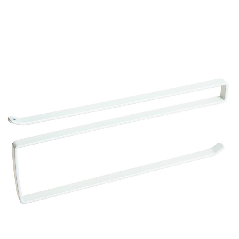 

Kitchen hook paper holder refrigerator cling film storage rack rack free perforation wall-mounted paper roll paper towel rack