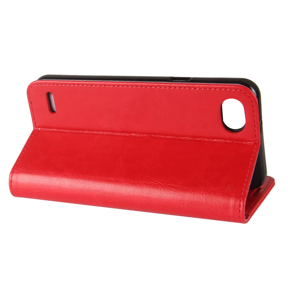 Кожаный чехол-книжка для LG Q6 Plus чехол телефона мягкий силиконовый чехол-бумажник