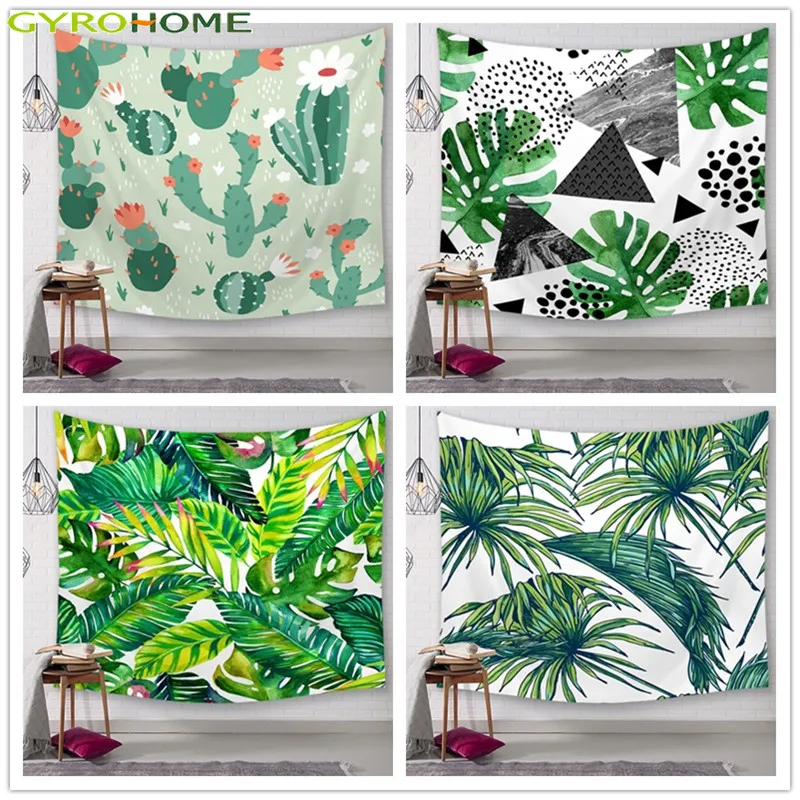 

[Ready Stock]GY7806, фон Gyrohome, кактус, полипасхальный Настенный Ковер, гобелен, 1 шт., декоративный мягкий дом и гостиная