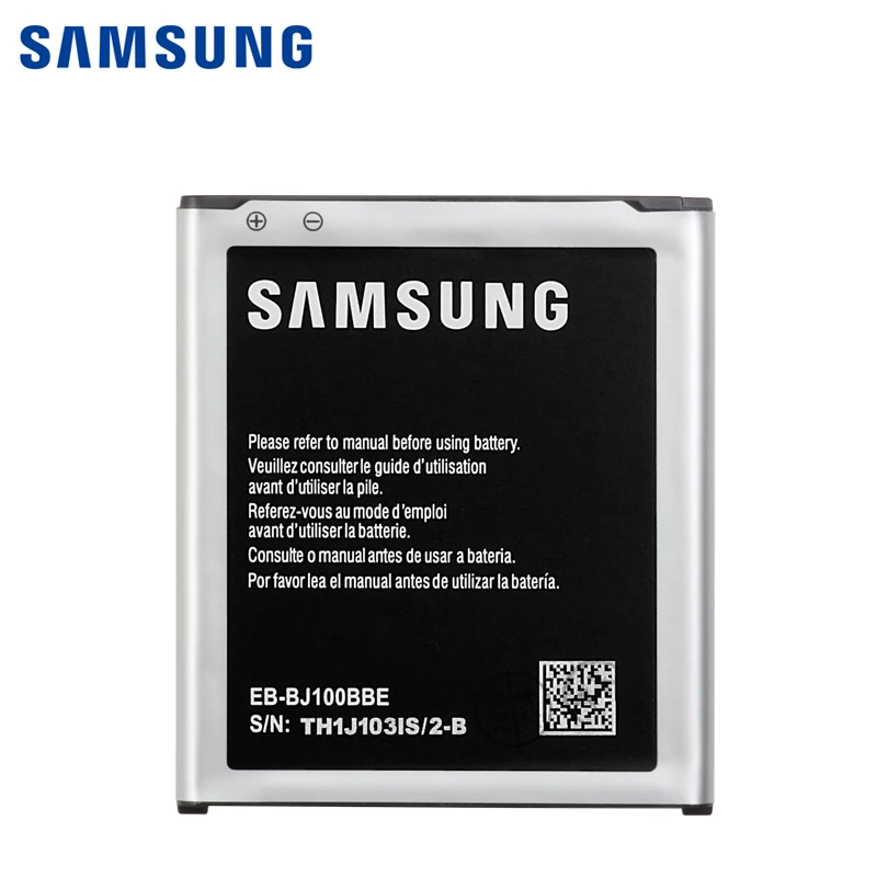 Samsung телефон Батарея EB-BJ100BBE 1850 мА-ч для samsung Galaxy J1 версия J100 J100F J100H J100FN J100M J100D