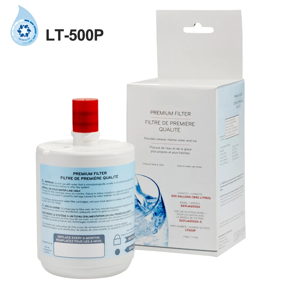 

Фильтр для очистки воды для домашнего приготовления пищи (500P) Угольный фильтр для холодильника LT-500P 1