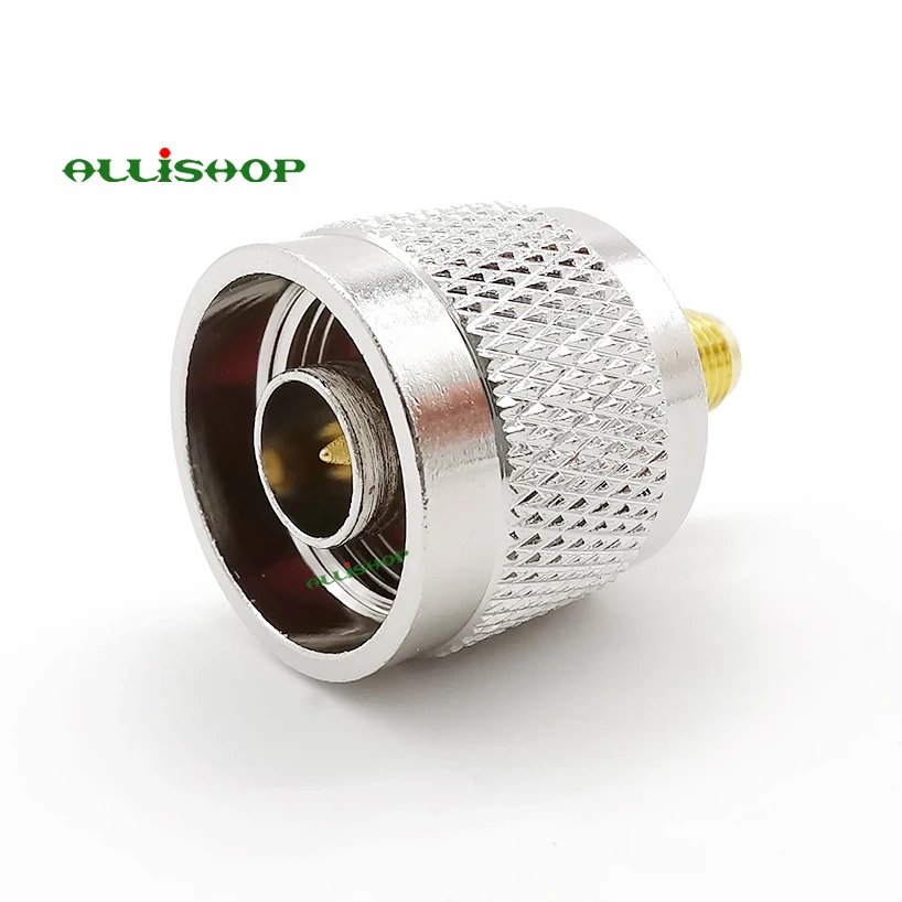 ALLiSHOP 5Pcs Two Way Radio Coaxial Adapter N Plug Male to SMA Female Jack RF Coax Antenna Connector Straight Adaptor | Обустройство