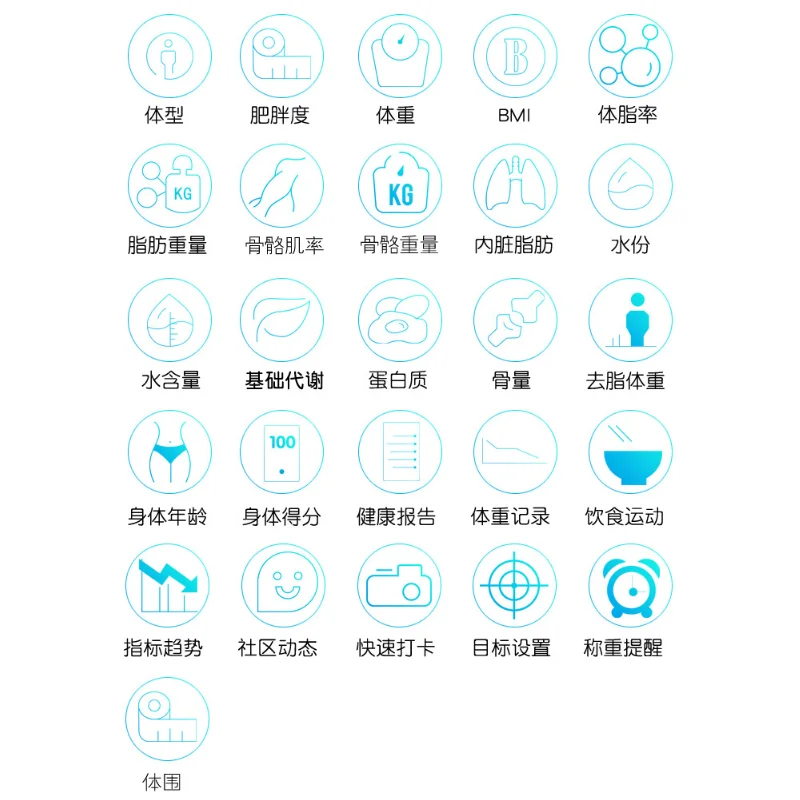 USB зарядка приложение Bluetooth Смарт тело жира шкала здоровья весы электронные