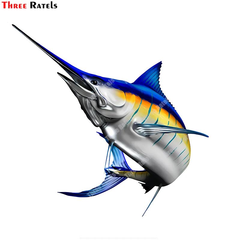 

Виниловые аниме наклейки Three Ratels A861 Blue Marlin для Passat B5, водонепроницаемые автомобильные наклейки, автомобильные аксессуары, украшение