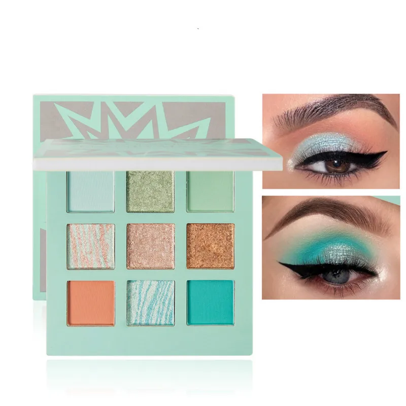 Женские и женские модные тени для макияжа глаз пудра палитра стойкие