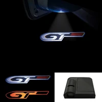 wireless led car door welcome laser gt logo ghost shadow lights for peugeot 206 207 208 308 gt rcz rc cc 308 508 3008 5008