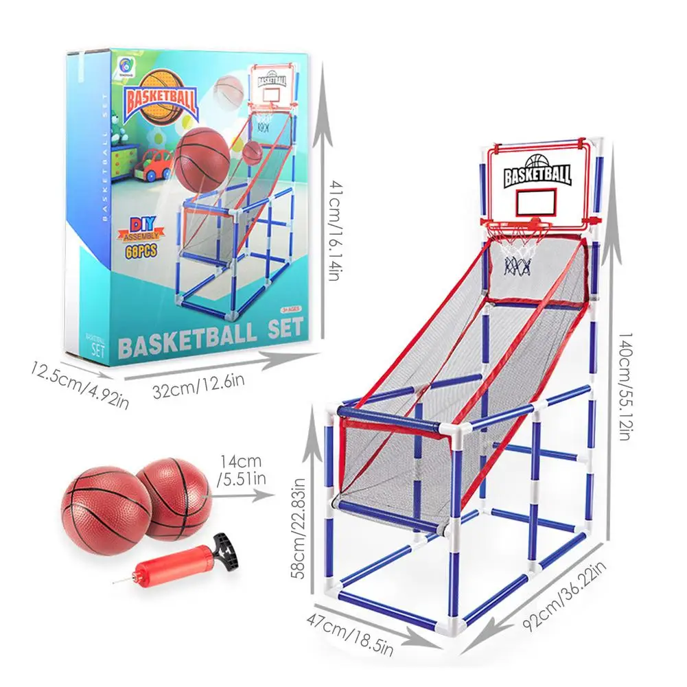 Портативная Съемная баскетбольная игрушка стойка для дома и улицы родителей