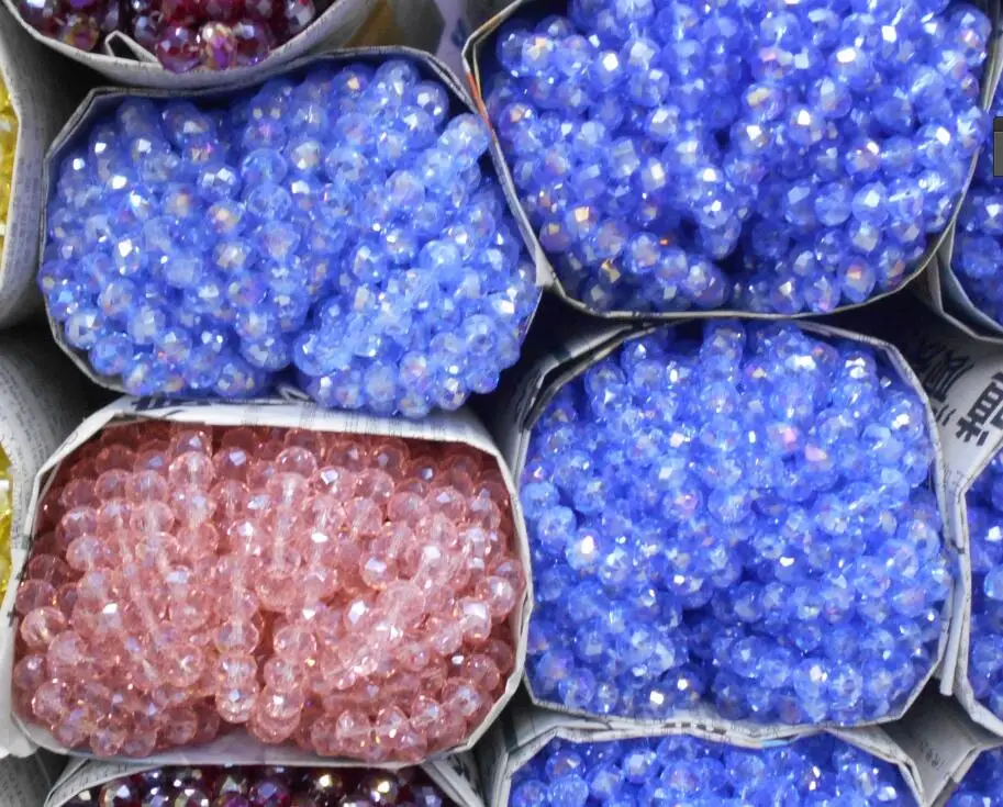 Бесплатная доставка разноцветные стеклянные бусины из чешского хрусталя 2 мм 198