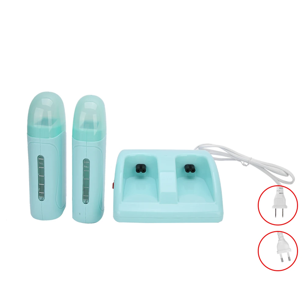 

40W High Power Profession Hair Removal Wax Heater Double Wax Safety Heaters Hair Removal Wax Machine Body Hair Cleaning Trimmer