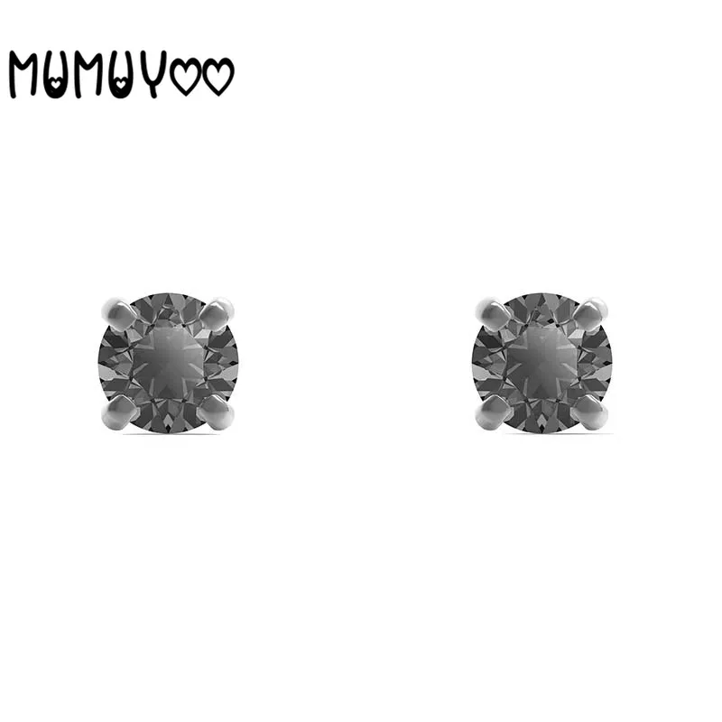 

Fashion jewelry high quality swa2020 new, simple black crystal earrings for women, gift jewelry