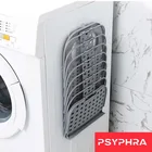 Складная корзина для белья, настенная, для дома, ванной комнаты, без перфорации, корзина для хранения одежды, однослойная, двухслойная